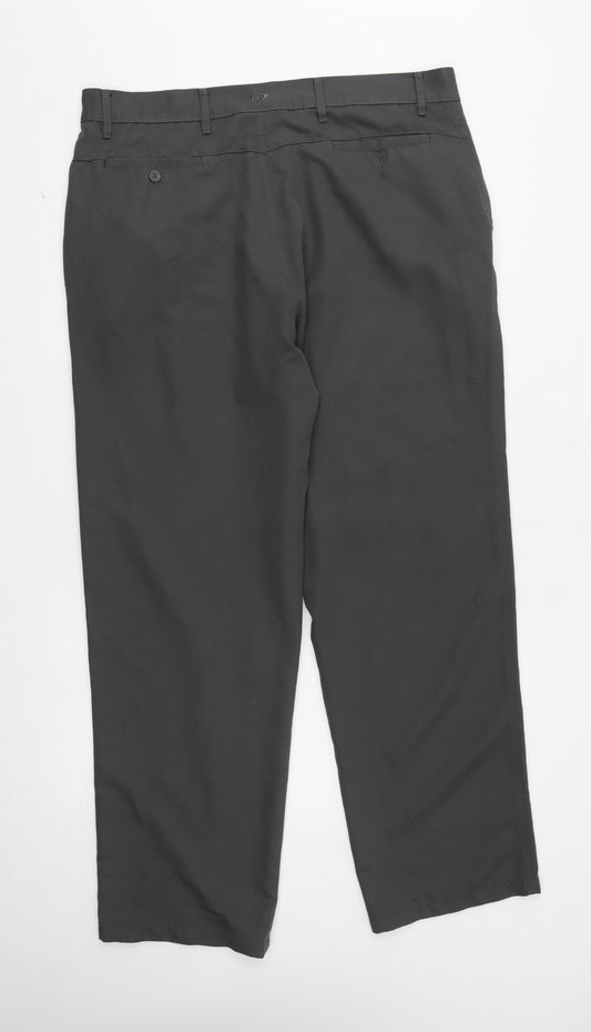 Womens UK Size 38 Dunlop Regular Fit Grey Trousers