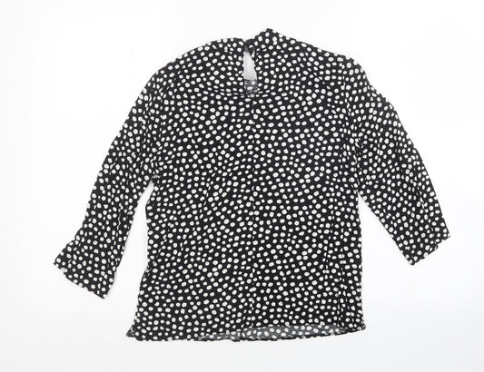 Womens UK Size 6 Atmosphere Multicoloured Basic Blouse