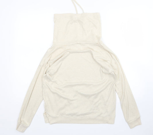 TU Womens Beige Pullover Jumper Size 8