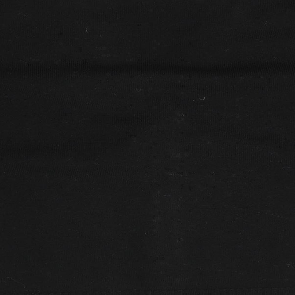 Made in England Womens Black Striped Cardigan Jumper Size 10