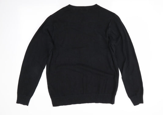 French Connection Mens Blue Pullover Jumper Size M