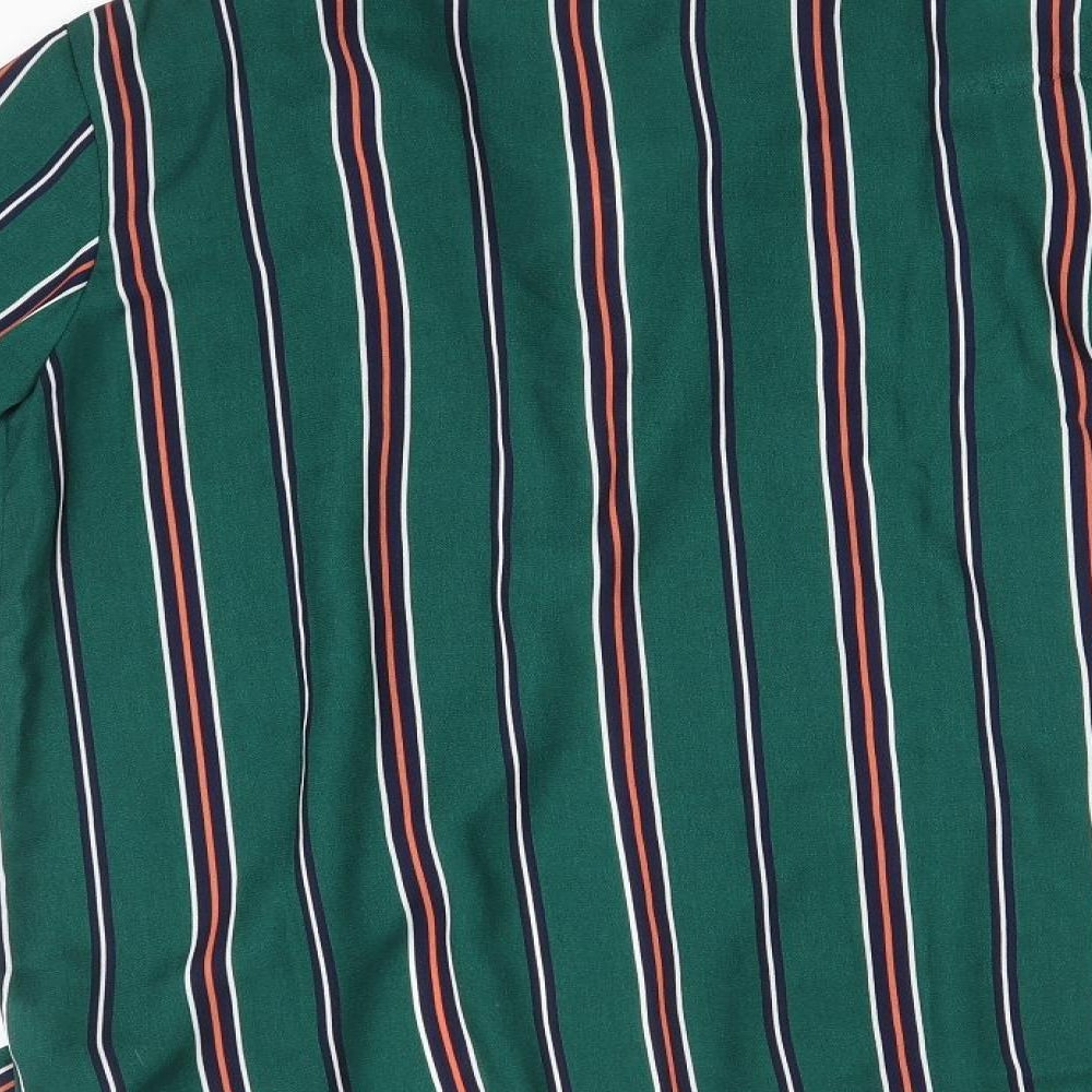 FOREVER 21 Womens Multicoloured Striped  Jacket Blazer Size M