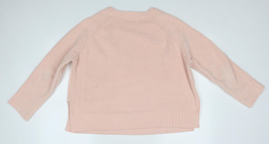 George Womens Pink Pullover Jumper Size L