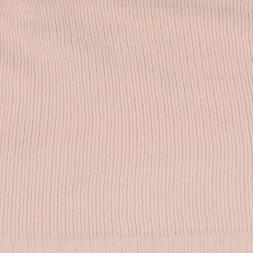 Brand and care label for George women’s pink jumper, size L