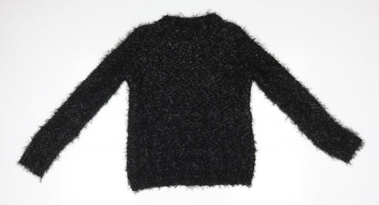 Womens UK Size S Matalan Black Pullover Jumper