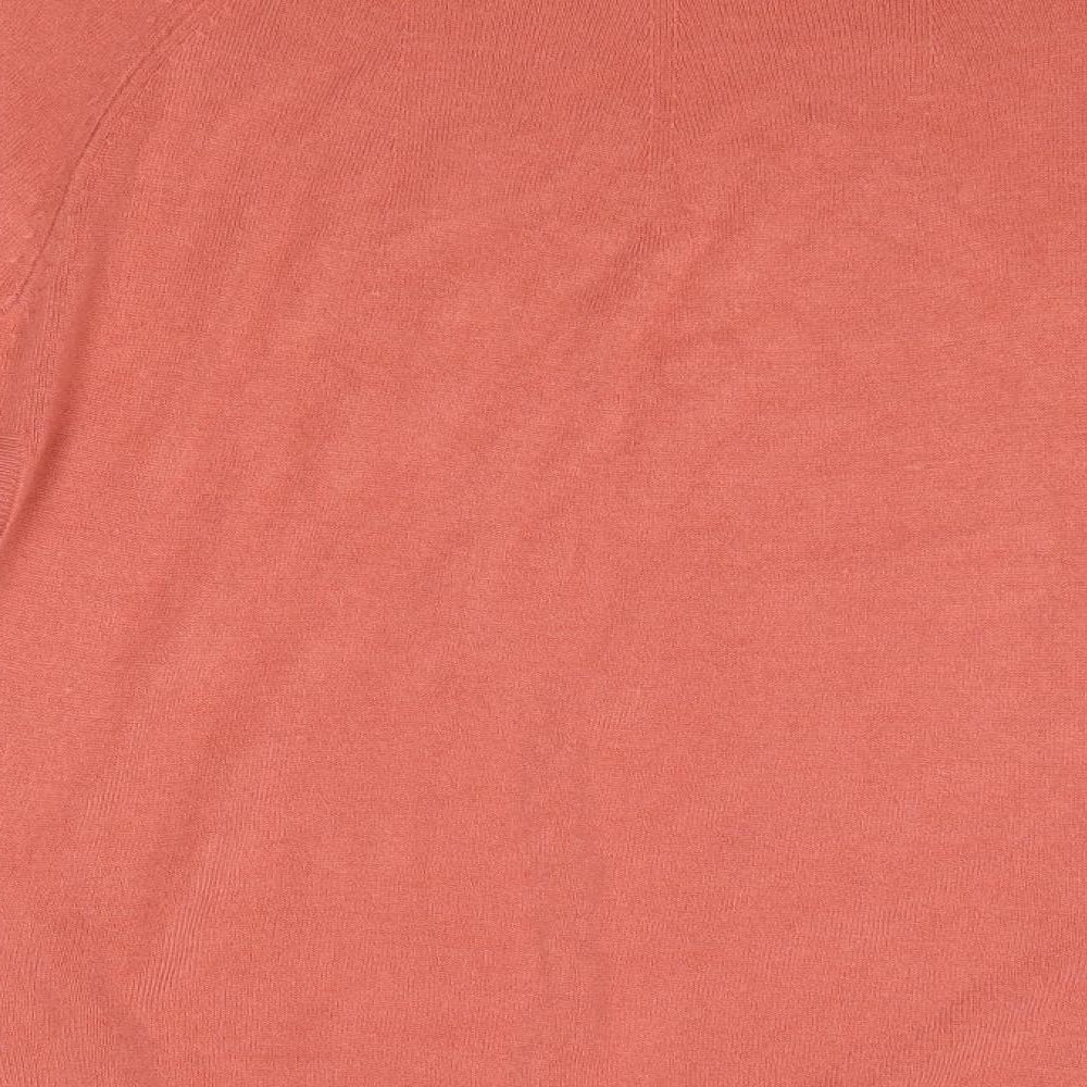 Womens UK Size S M&S Pink Pullover Jumper