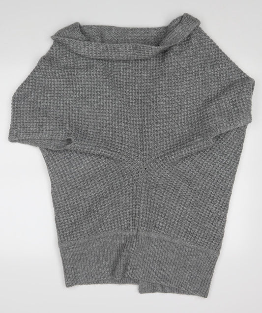 Womens UK Size 16 Matalan Grey Cardigan Jumper