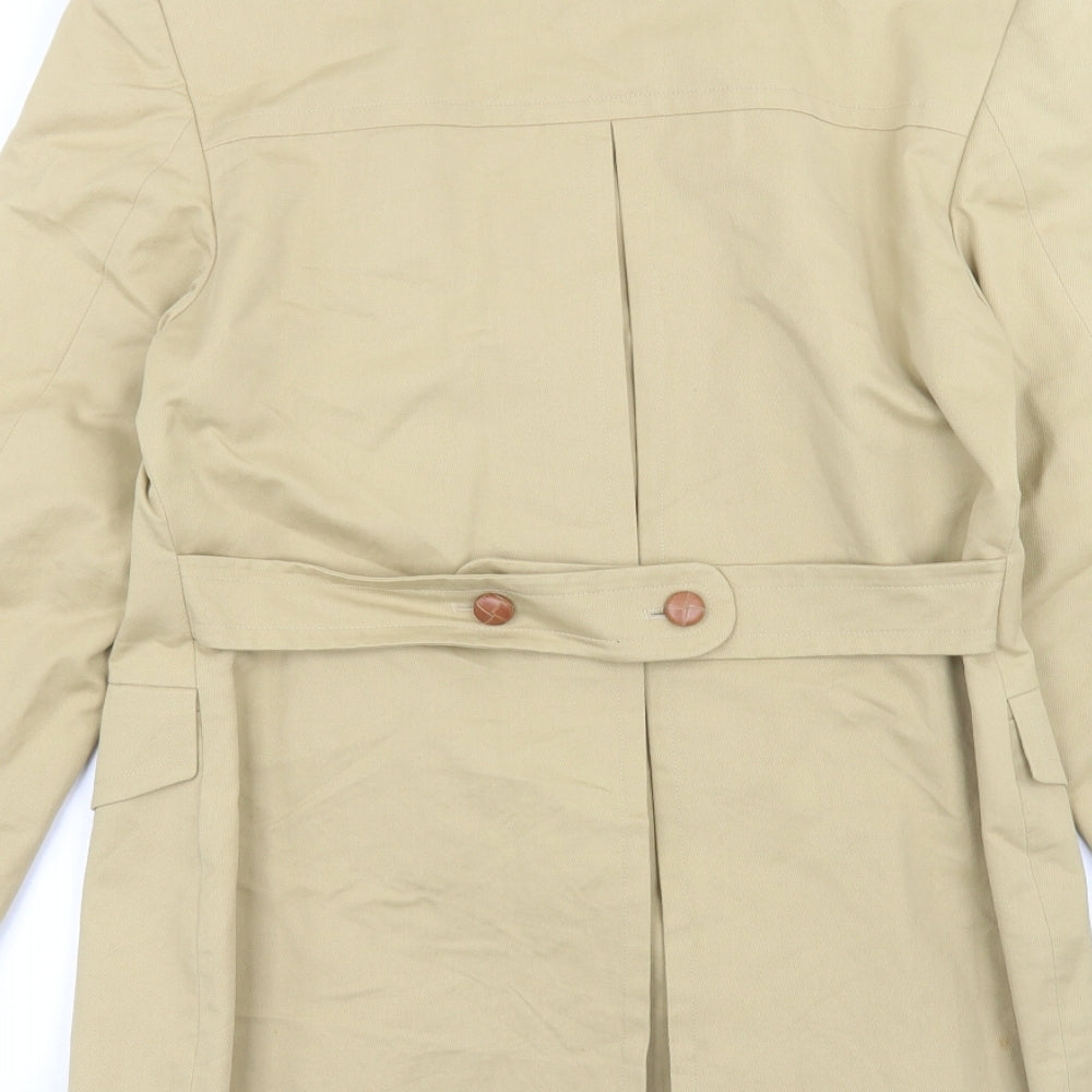 Brand and care label for Betty Barclay women’s beige jacket, size UK 12