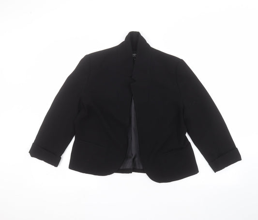 Papaya Womens Black Jacket Size 14