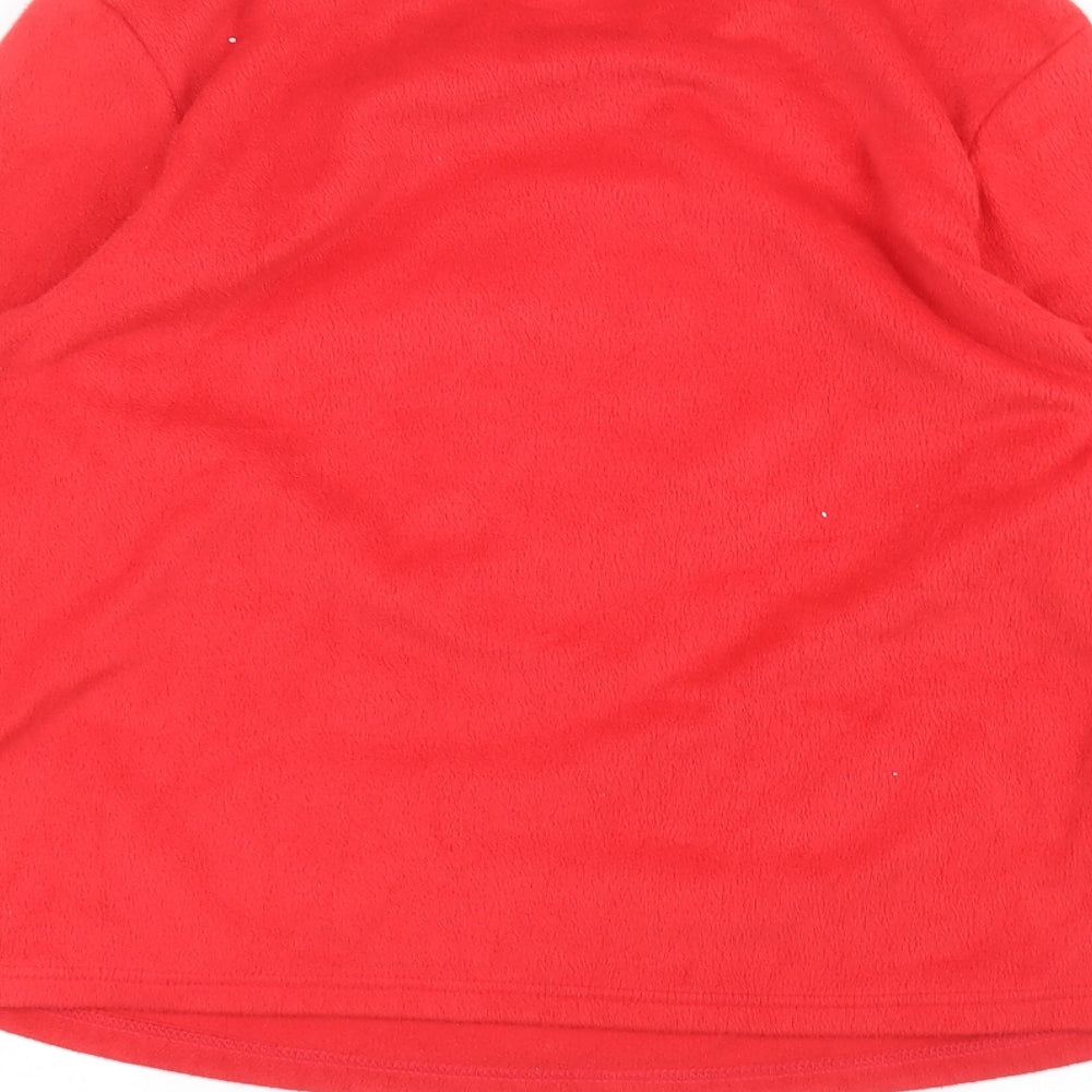 F&F Womens Red Pullover Jumper Size M
