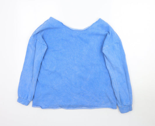 Womens UK Size XS NEXT Black Pullover Sweatshirt