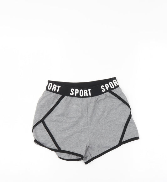 Womens UK Size XS SheIn Regular Fit Sweat Shorts