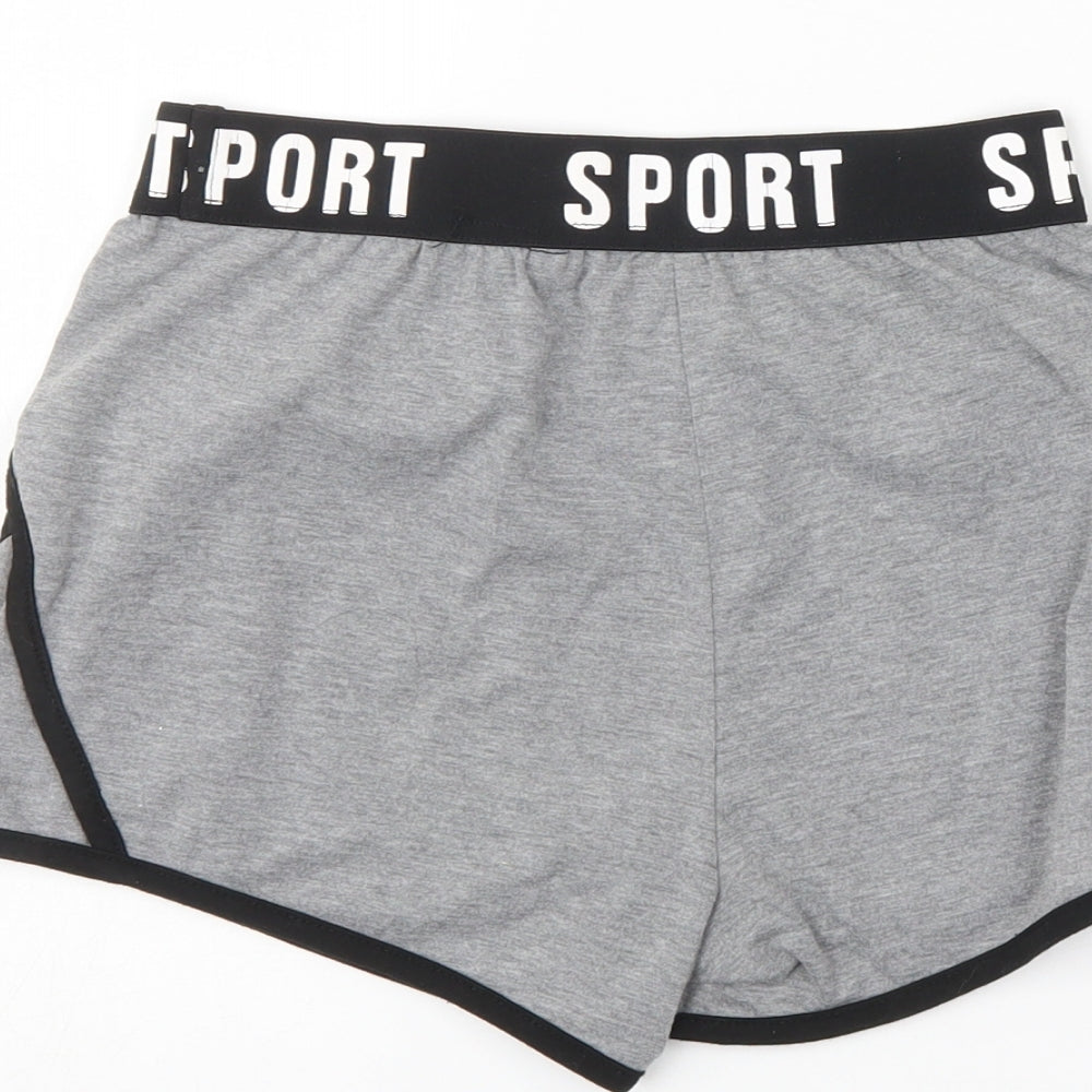 SheIn Womens Grey Sweat Shorts Size XS