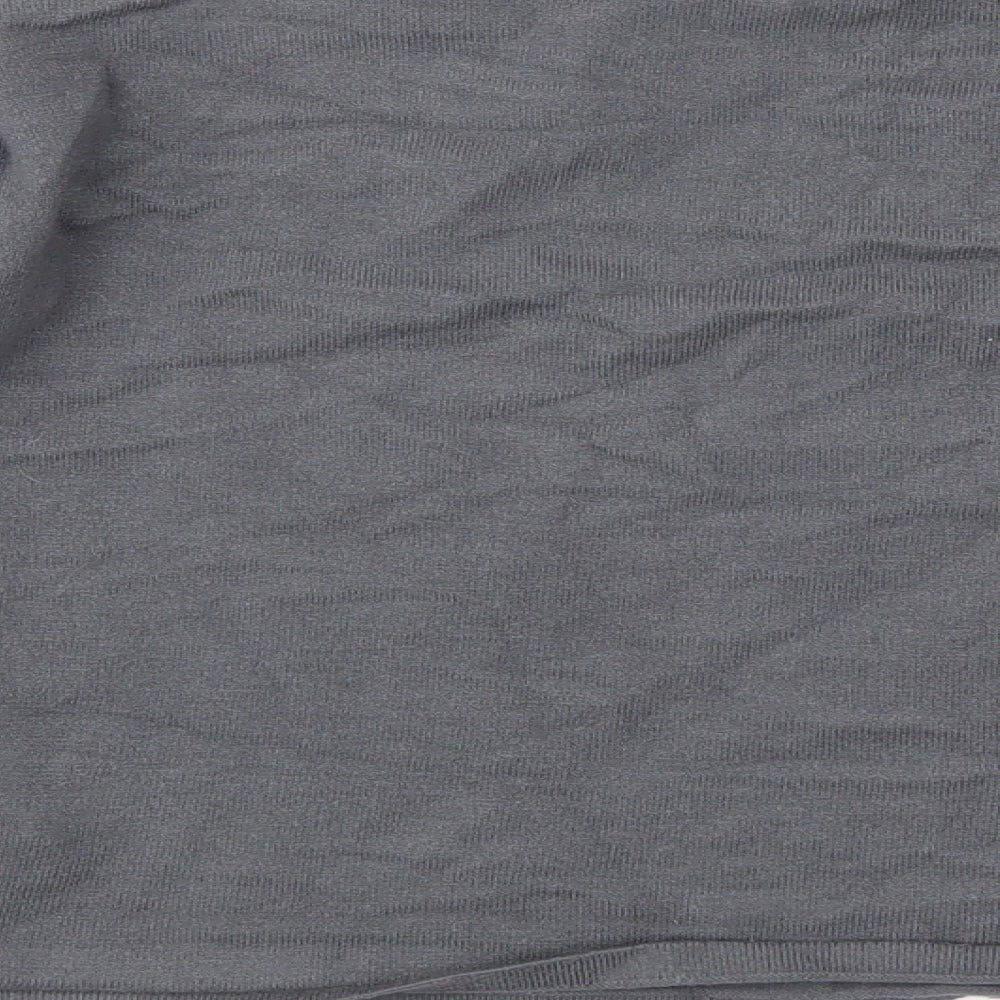 Brave Soul Mens Grey Pullover Jumper Size M