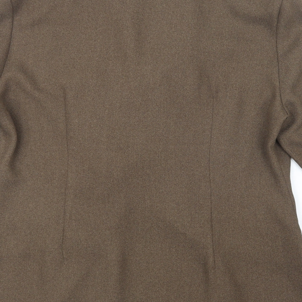 Womens UK Size 16 Wallis Brown Jacket