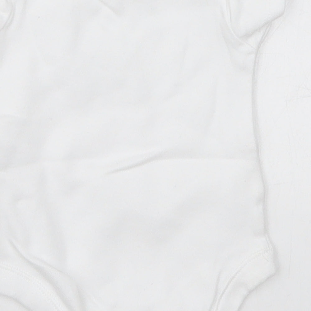 F&F Baby White Babygrow One-Piece Size 0-3 Months