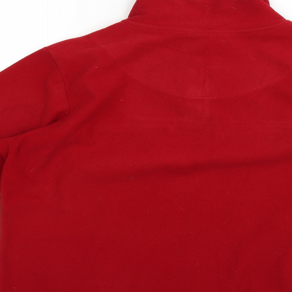 Active Womens Red Pullover Jumper Size 10