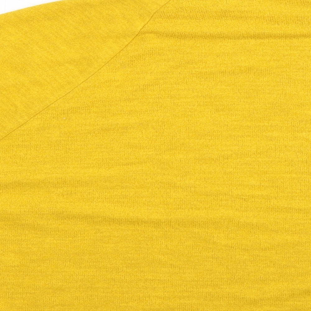 Womens UK Size L H&M Yellow Pullover Jumper