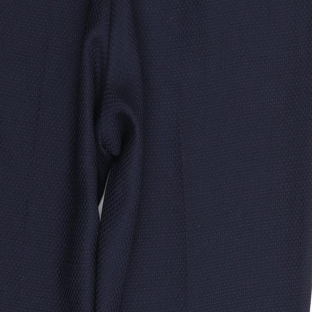 Womens UK Size 12 Dorothy Perkins Regular Fit Blue Trousers