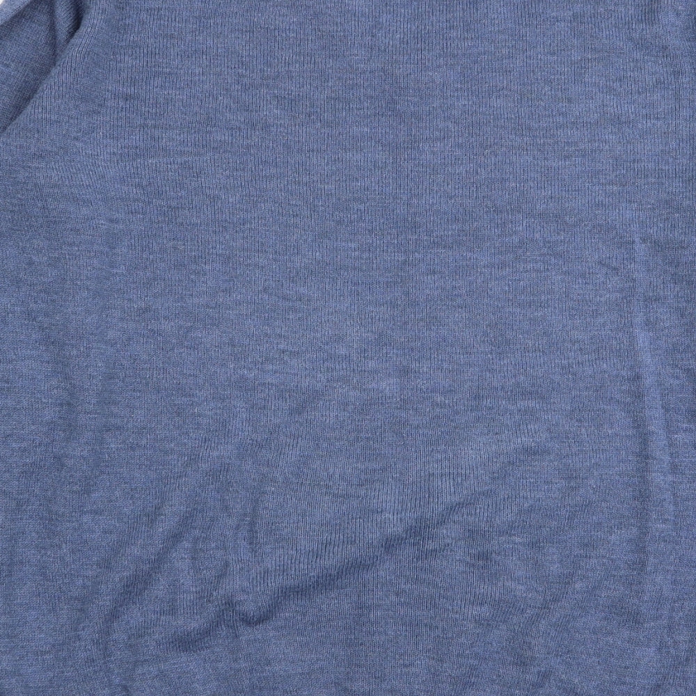 Cotton Traders Mens Blue Pullover Jumper Size M