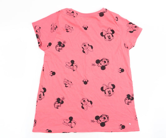 Primark Womens Pink Basic T-Shirt Size 10
