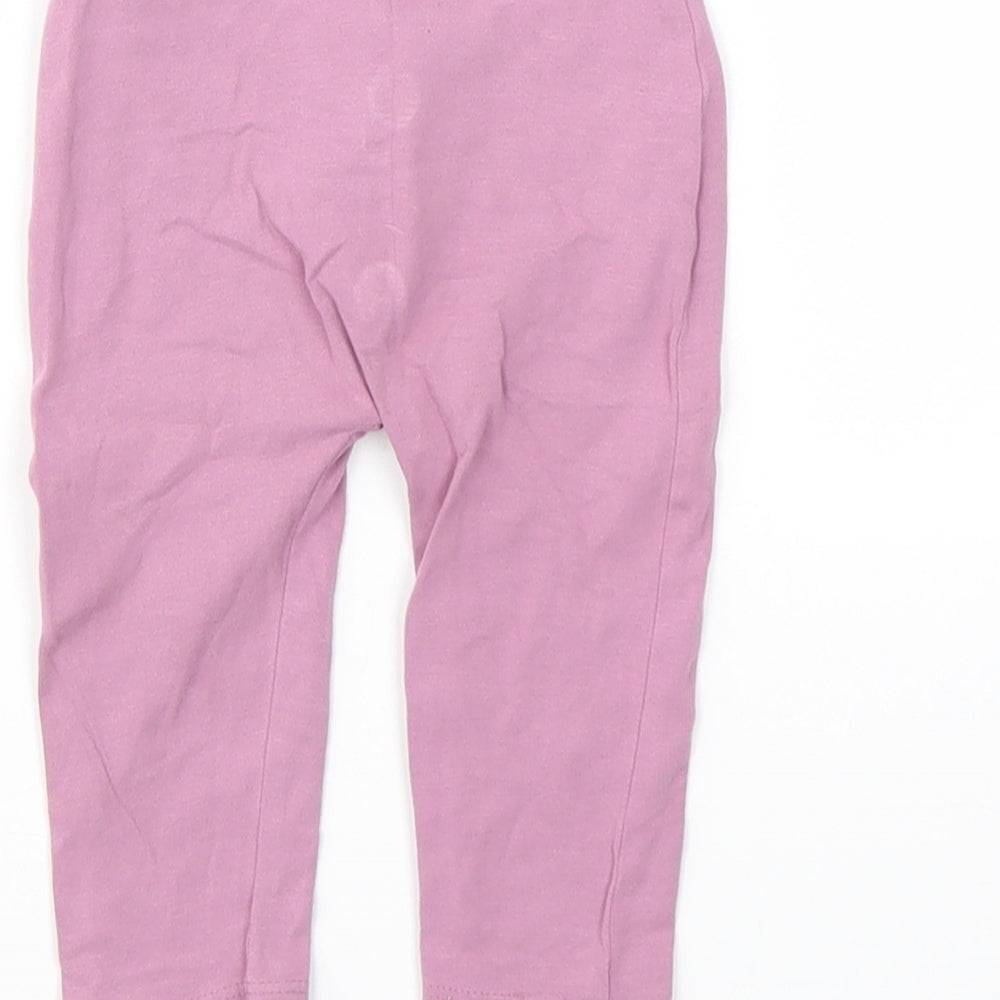 George Girls Pink Capri Leggings Size 3-6 Months