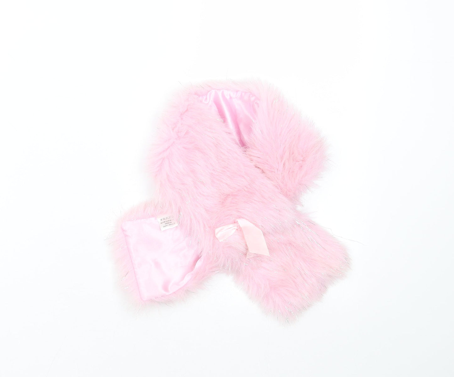 Preworn Girls Pink Scarf Scarves & Wraps Size Regular - 3-7years