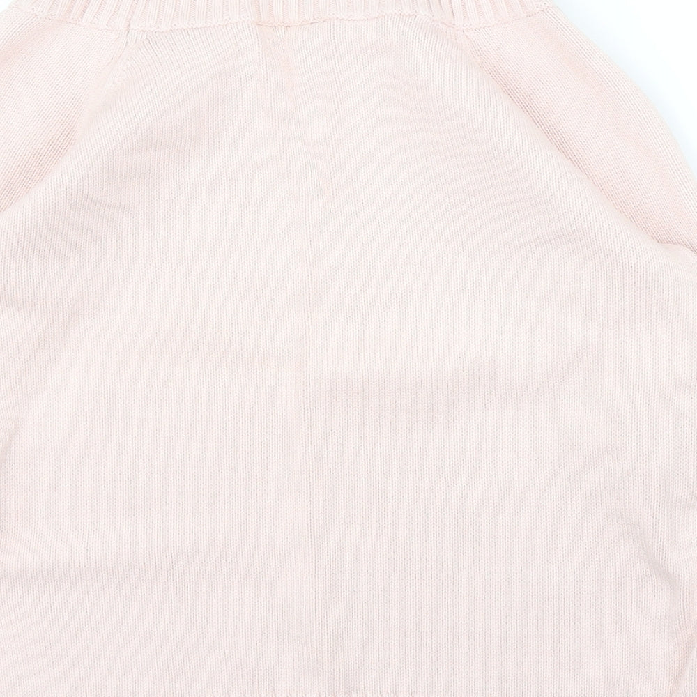 BHS Womens Pink Pullover Jumper Size 14
