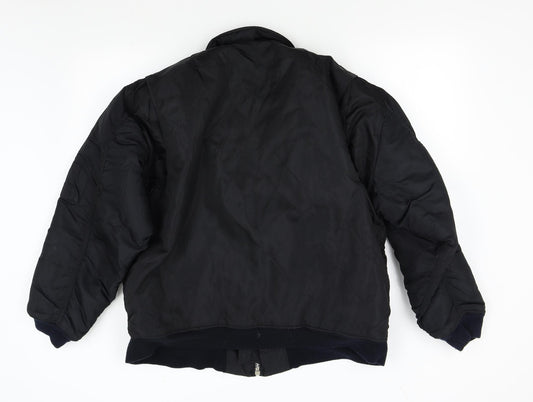 Preworn Womens Black Jacket Size L