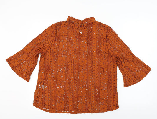 Primark Womens Brown Basic T-Shirt Size 16