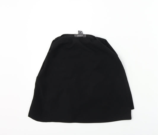 Primark Womens Black A-Line Skirt Size 8