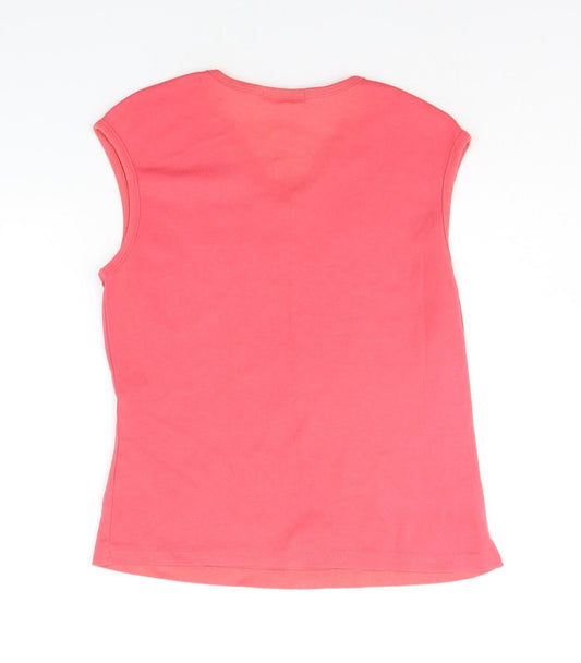George Womens Red Basic Tank Size 14