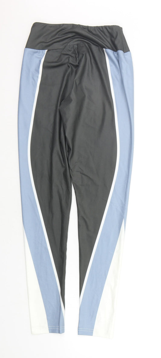 PRETTYLITTLETHING Womens Green Jegging Trousers Size 8 L25 in
