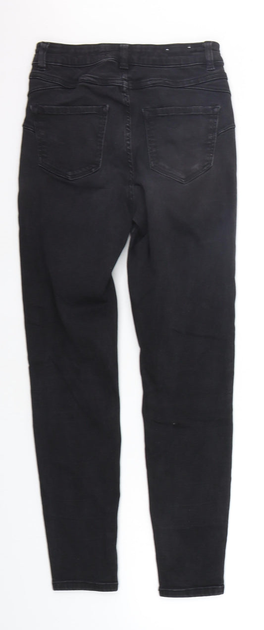 New Look Womens Black Skinny Jeans Size 8 L27 in