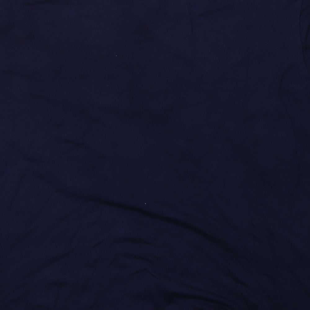 Nightingales Womens Blue Basic T-Shirt Size 16