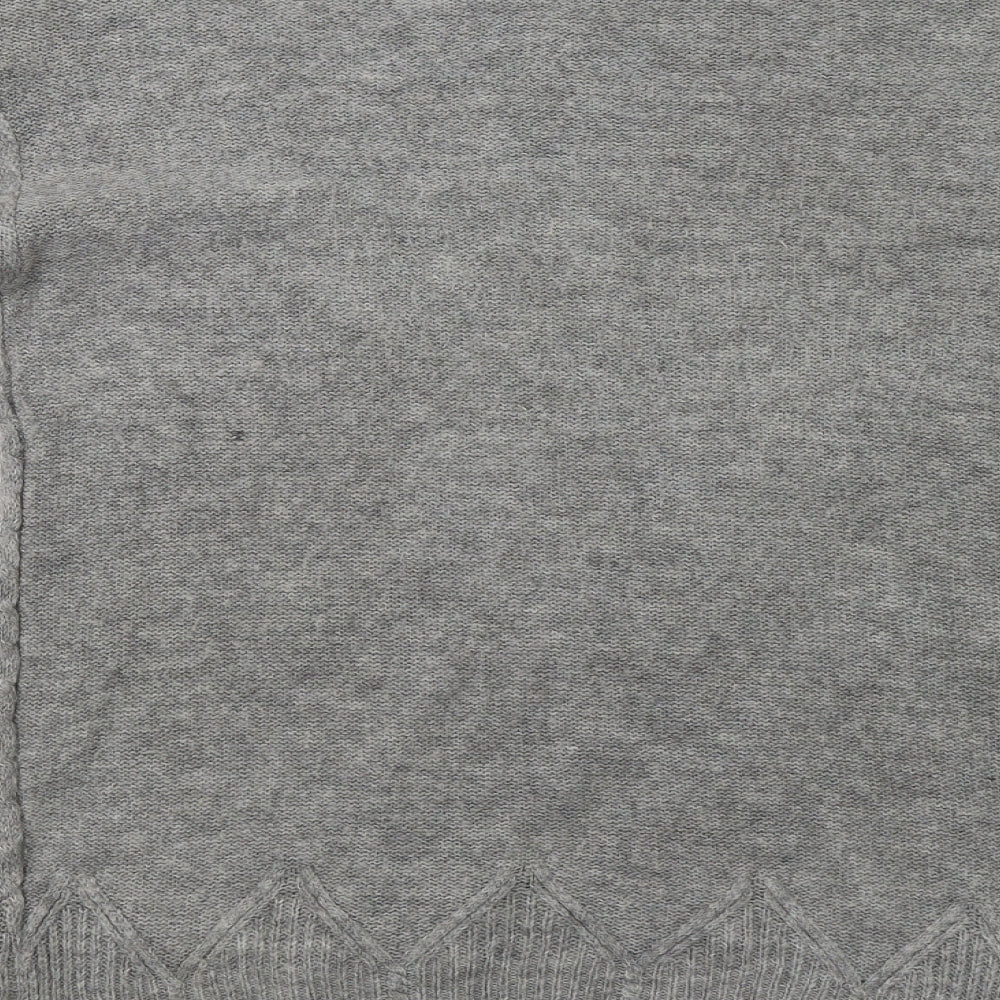 George Womens Grey Pullover Jumper Size M
