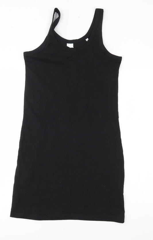skinny fit women Womens Beige Tank Dress Size S