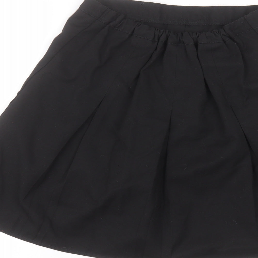 George Girls Black A-Line Skirt Size 9-10 Years