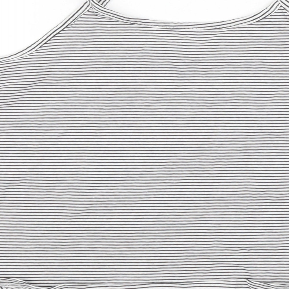 NEXT Girls Multicoloured Striped Basic Tank Size 6 Years