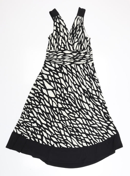 Additional front view of Principles women’s multicoloured a-line, size UK 10