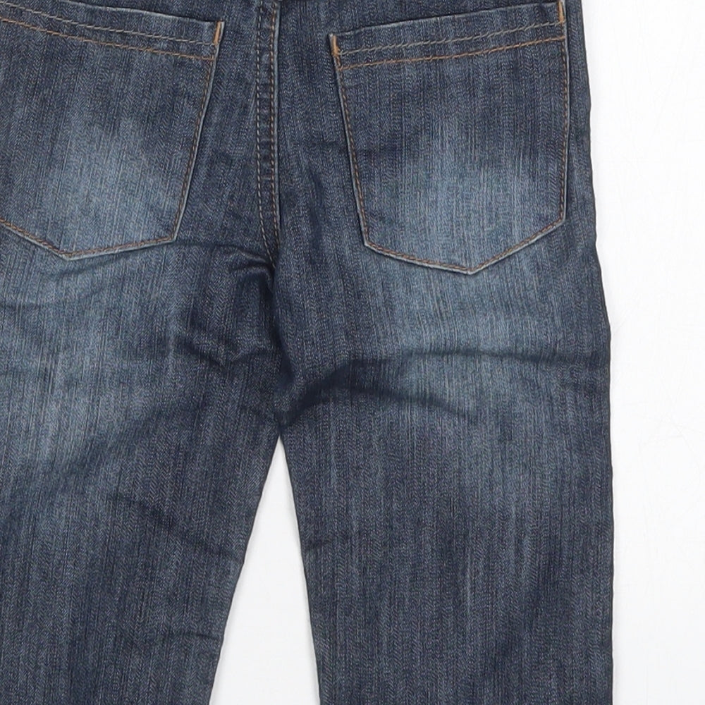 tapeaaloeil Boys Blue Denim Capri Jeans Size 18 Months