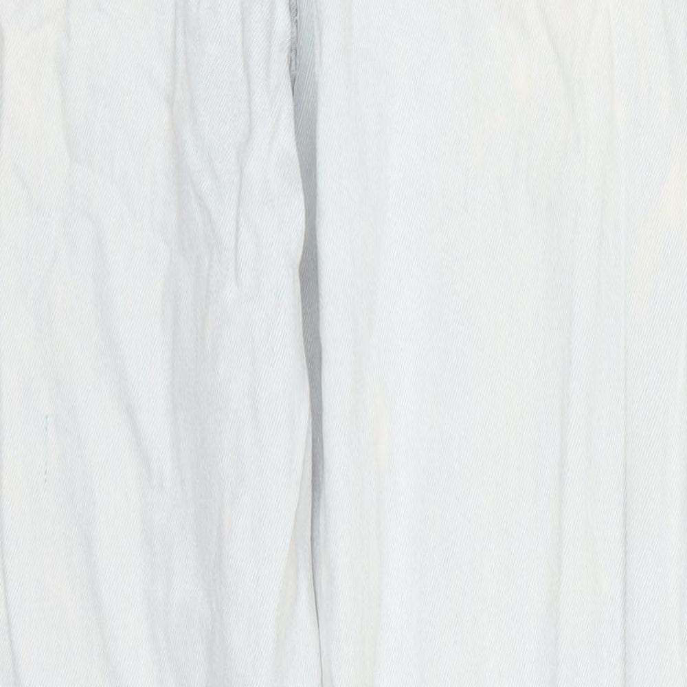 Denim Co Womens Blue Denim Tapered Jeans Size 10 L26 in