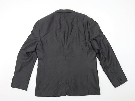 Mens UK Size 44 NEXT Regular Grey Suit Jacket