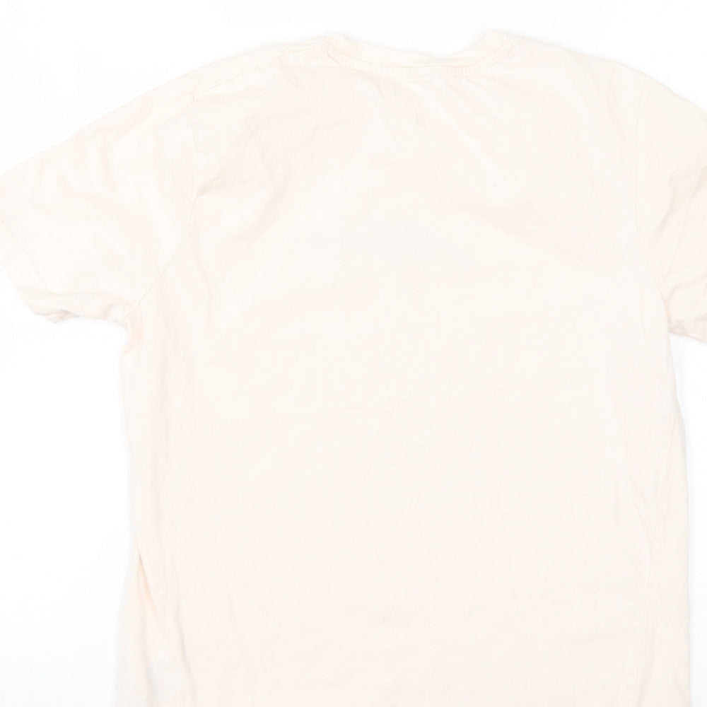 Mens UK Size S Boohoo Pink T-Shirt