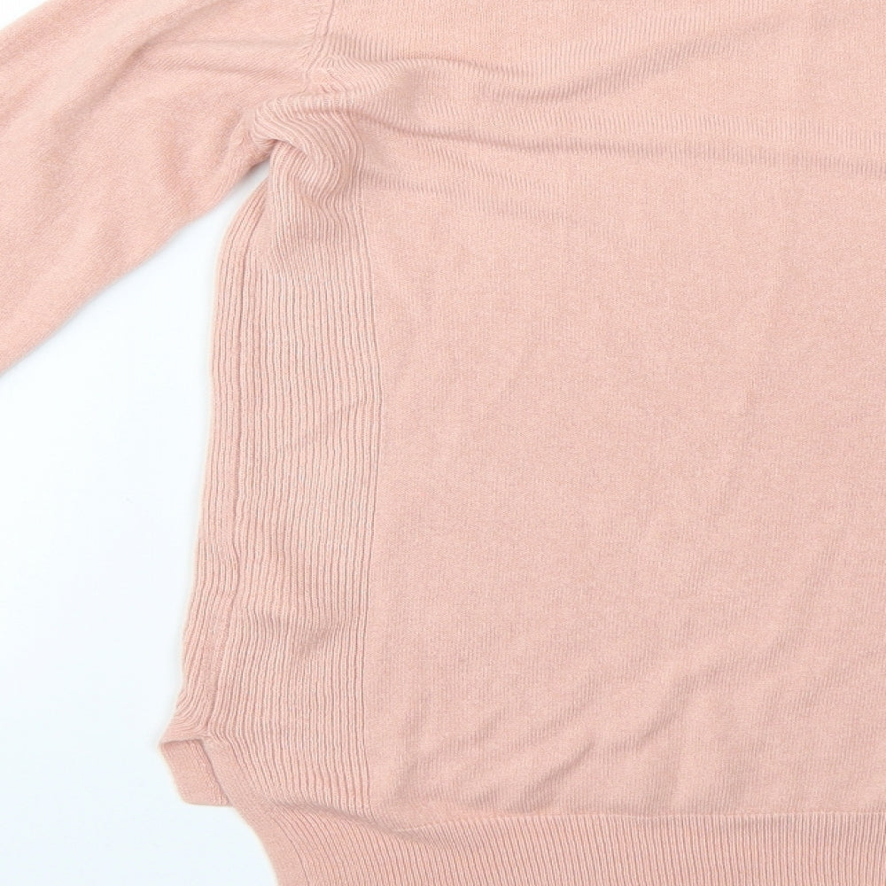 Primark Womens Pink Pullover Jumper Size 6