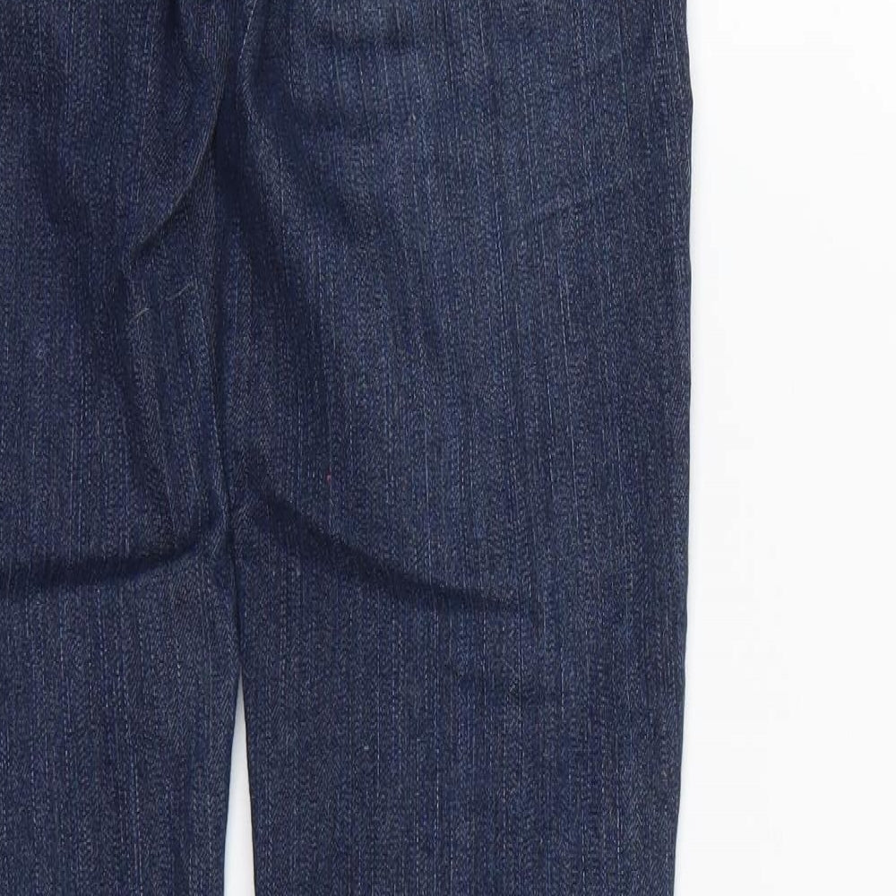 Krisp Womens Blue Skinny Jeans Size 6 L31 in