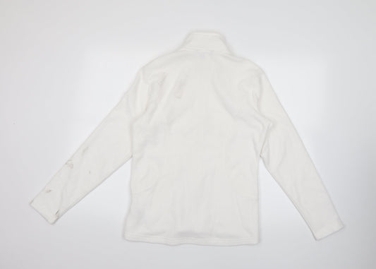 Womens UK Size 8 Marks and Spencer White Jacket