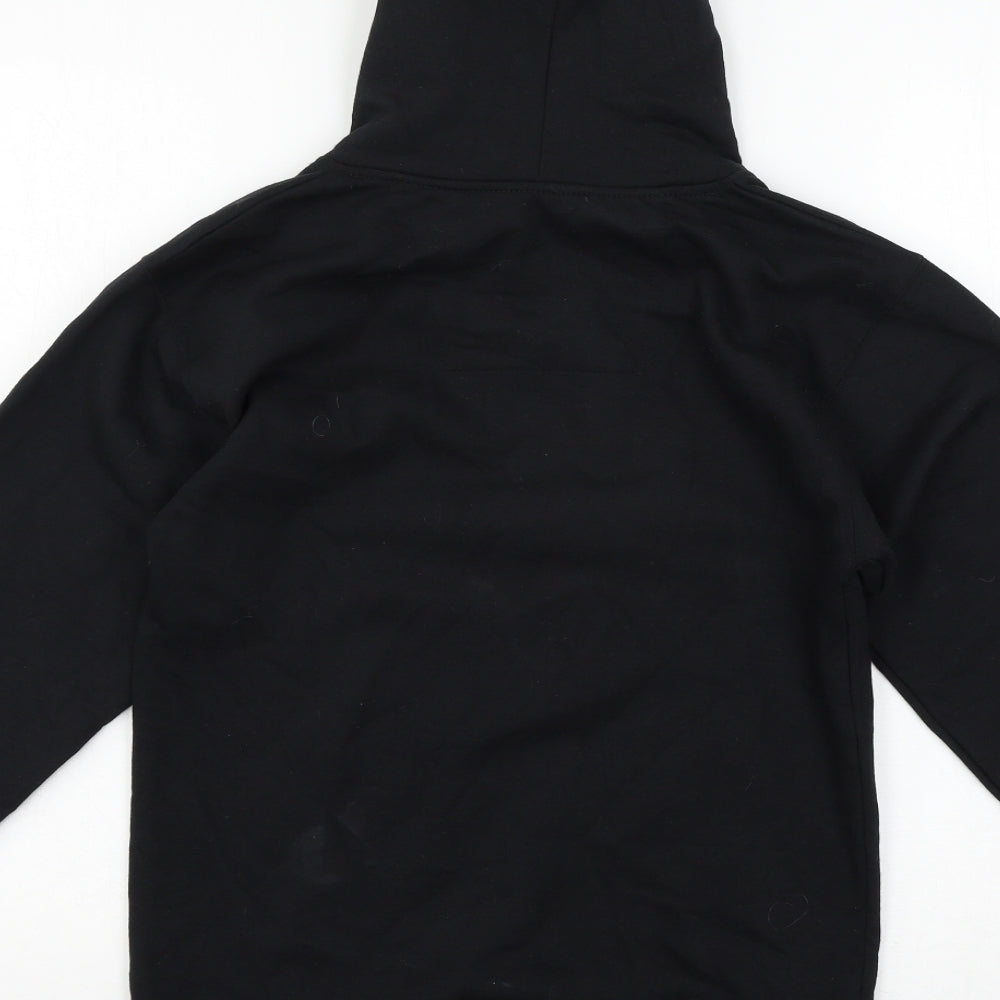Little White Lies Womens Black Jersey Pullover Hoodie Size XS - Supermodels lie