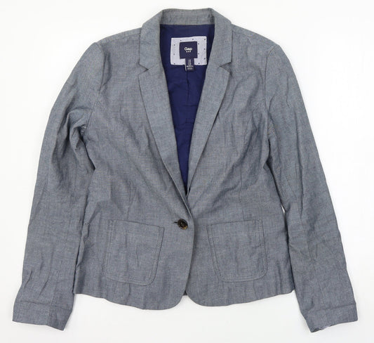 Womens UK Size 4 Gap Blue Jacket