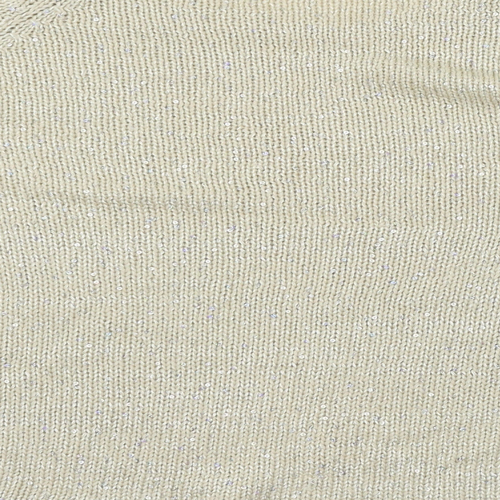 Womens UK Size S Marks and Spencer Ivory Pullover Jumper